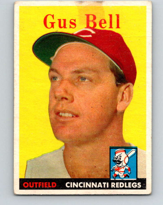 1958 Topps MLB #75 Gus Bell  Cincinnati Reds� V10423