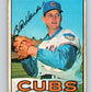1967 Topps #16 Bill Hands See Scans Chicago Cubs� V10444