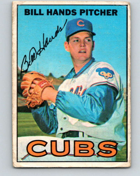 1967 Topps #16 Bill Hands See Scans Chicago Cubs� V10444