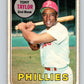 1969 O-Pee-Chee MLB #108 Tony Taylor  Philadelphia Phillies� V10474