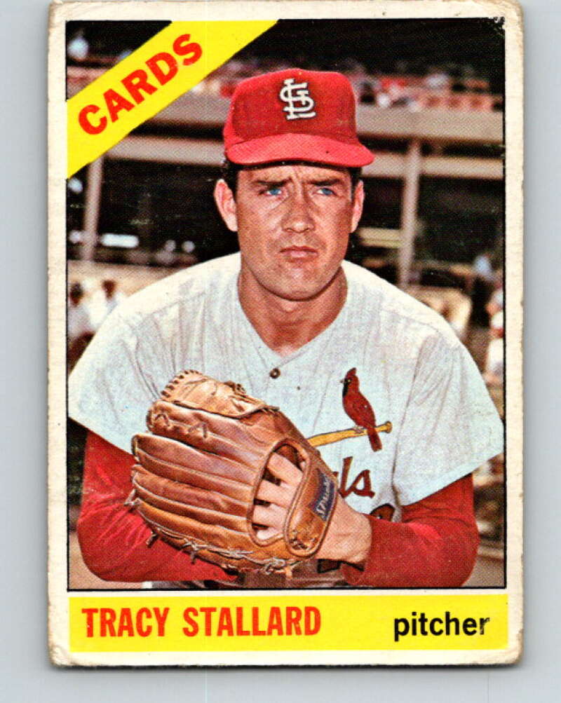 1966 Topps MLB #7 Tracy Stallard  St. Louis Cardinals� V10481