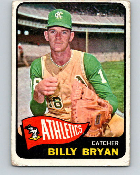 1965 Topps MLB #51 Billy Bryan  Kansas City Athletics� V10496