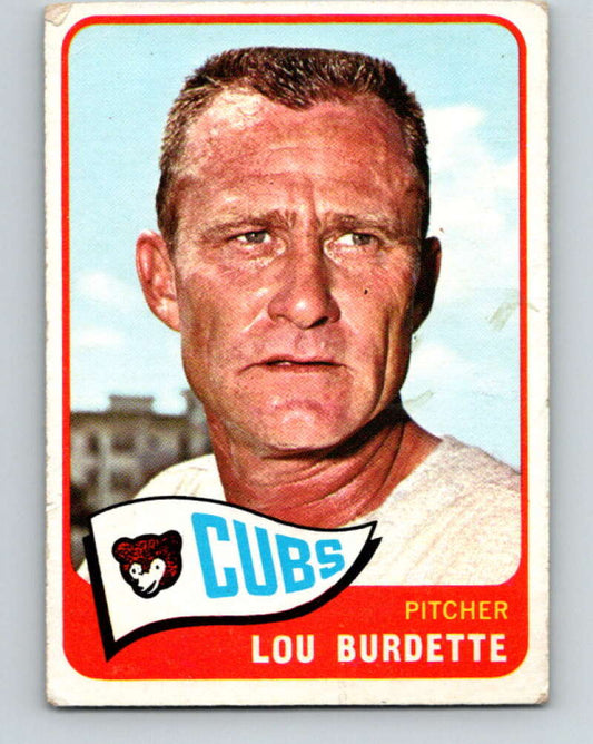 1965 Topps MLB #64 Lew Burdette  Chicago Cubs� V10499