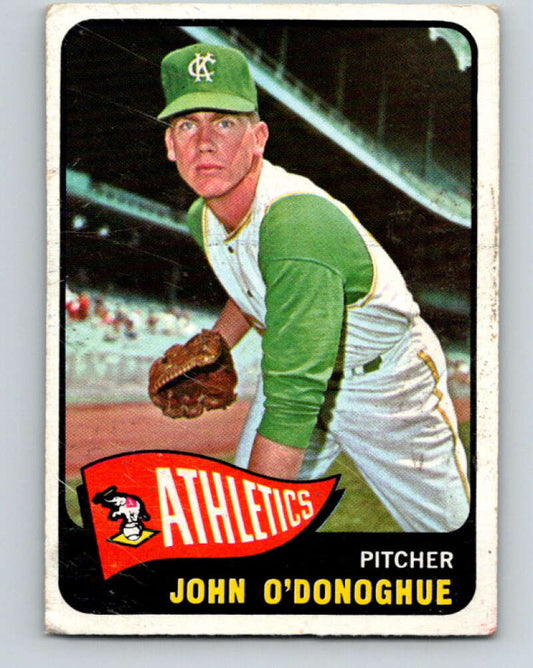 1965 Topps MLB #71 John O'Donoghue  Kansas City Athletics� V10501