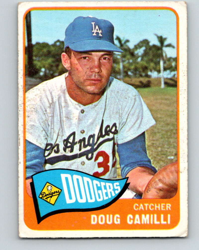 1965 Topps MLB #77 Doug Camilli  Los Angeles Dodgers� V10504