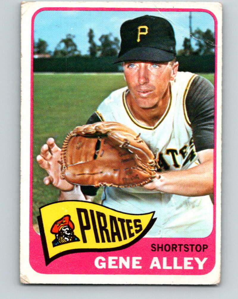 1965 Topps MLB #121 Gene Alley  Pittsburgh Pirates� V10520