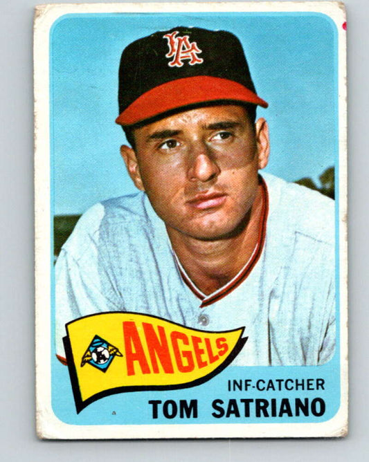1965 Topps MLB #124 Tom Satriano  Los Angeles Angels� V10521