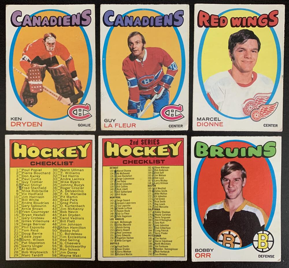 1971-72 O-Pee-Chee NHL Hockey Complete Set 1-264 EX-NM *0180