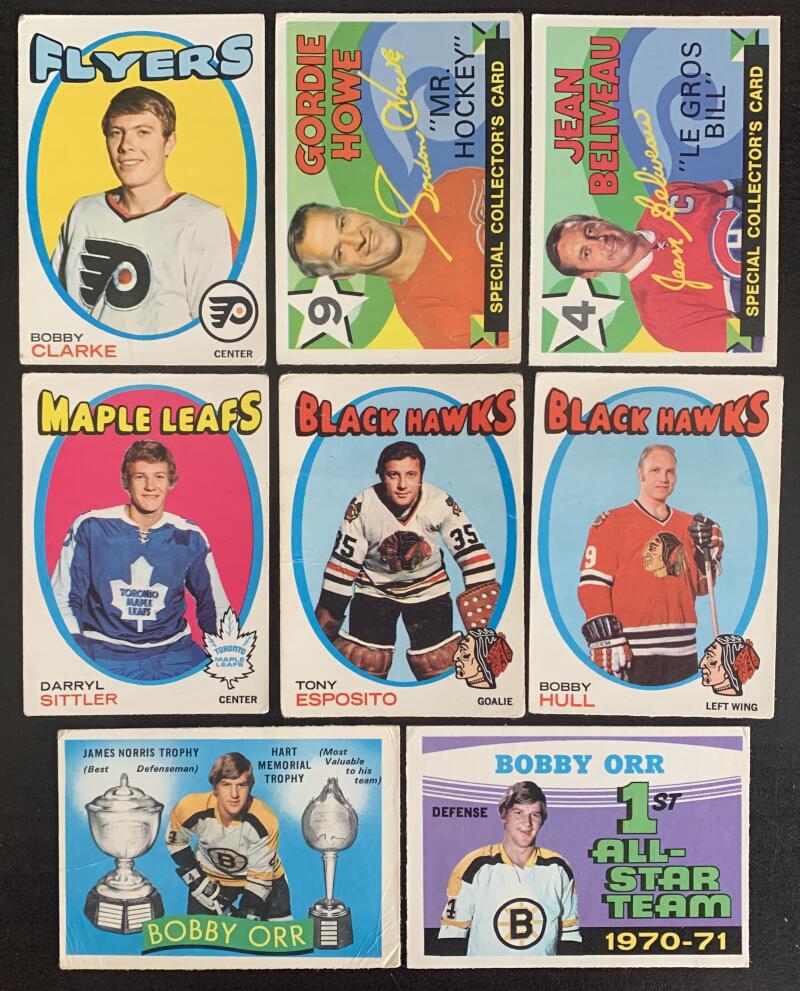 1971-72 O-Pee-Chee NHL Hockey Complete Set 1-264 EX-NM *0180