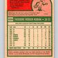 1975 O-Pee-Chee MLB #329 Ted Kubiak  Oakland Athletics  V10618