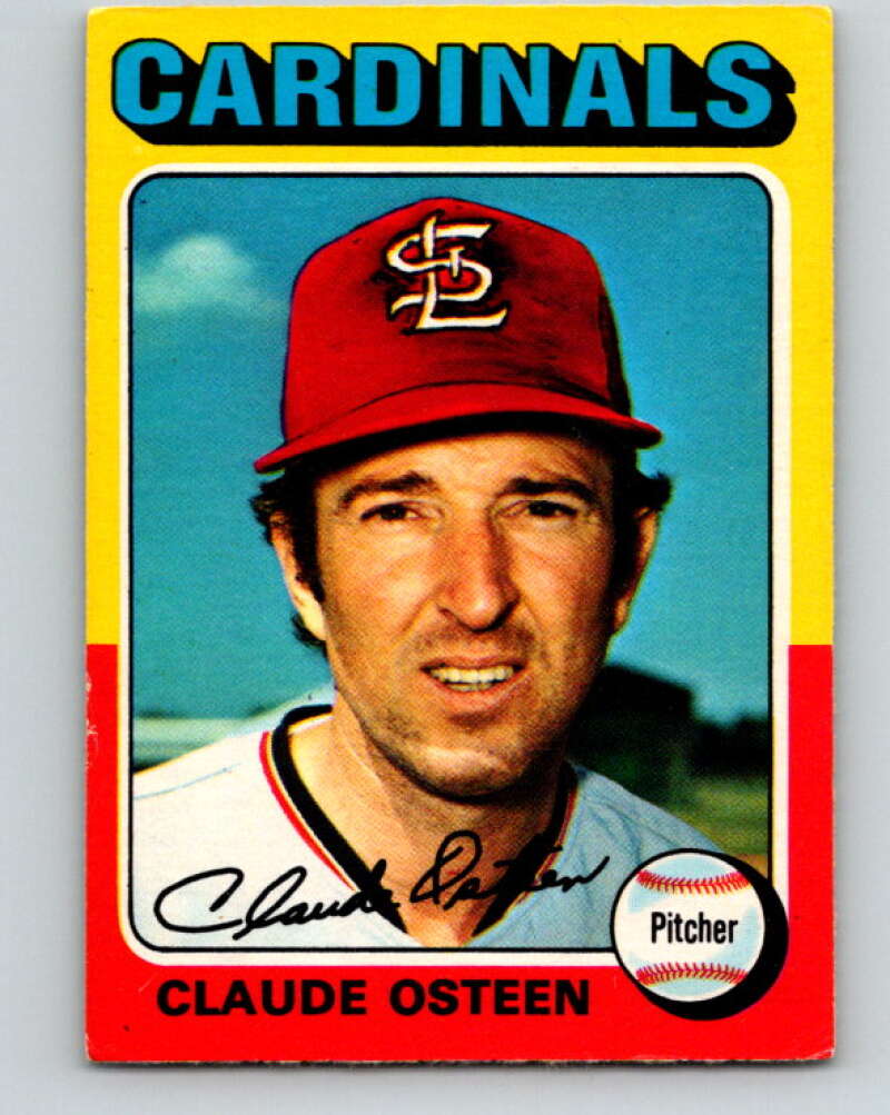 1975 O-Pee-Chee MLB #453 Claude Osteen  St. Louis Cardinals  V10630