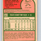 1975 O-Pee-Chee MLB #541 Roger Metzger  Houston Astros  V10642