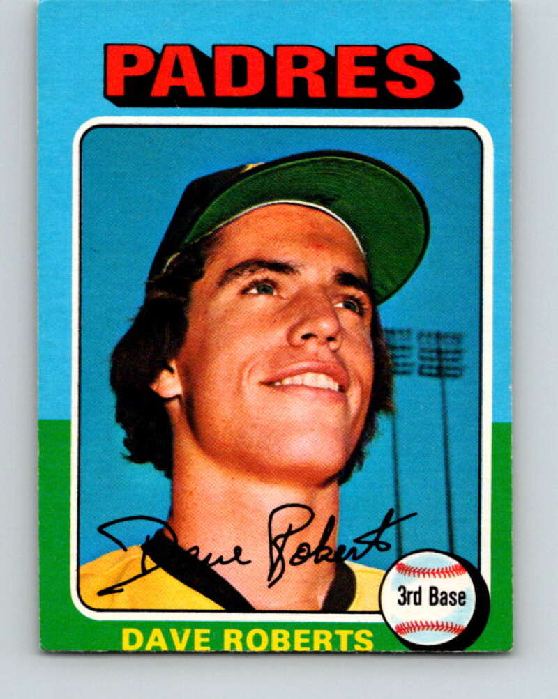 1975 O-Pee-Chee MLB #558 Dave Roberts  San Diego Padres  V10646