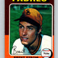 1975 O-Pee-Chee MLB #643 Brent Strom  San Diego Padres  V10660