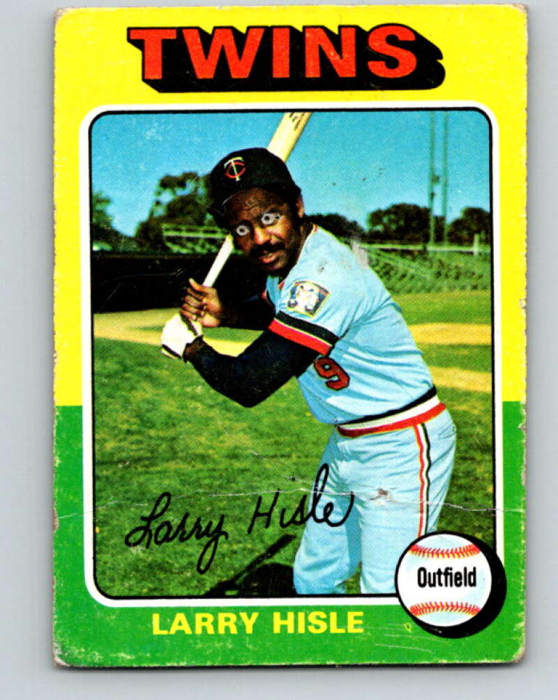 1975 Topps MLB #526 Larry Hisle  Minnesota Twins  V10673