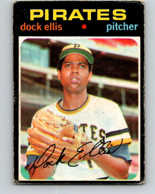 1971 O-Pee-Chee MLB #2 Dock Ellis� Pittsburgh Pirates� V10678