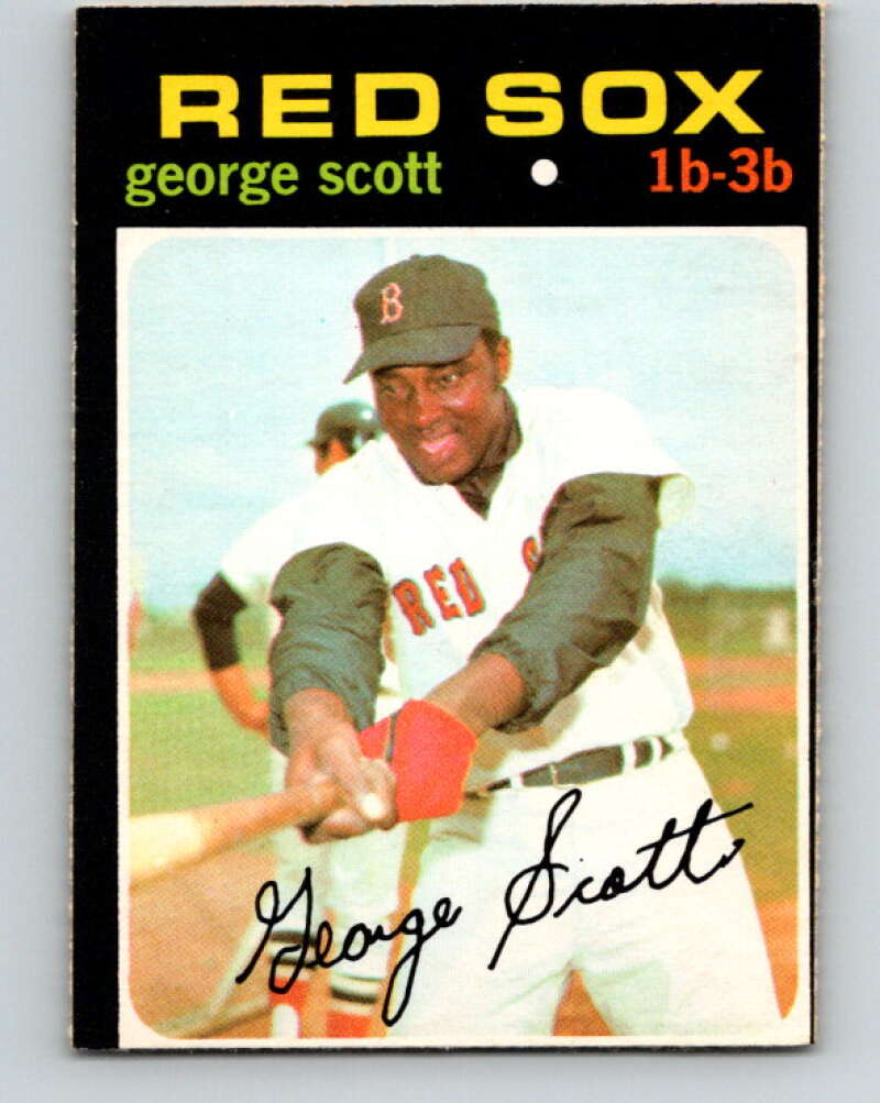 1971 O-Pee-Chee MLB #9 George Scott� Boston Red Sox� V10692