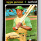 1971 O-Pee-Chee MLB #20 Reggie Jackson� Oakland Athletics� V10705