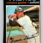 1971 O-Pee-Chee MLB #25 Clarence Gaston� San Diego Padres� V10712