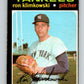 1971 O-Pee-Chee MLB #28 Ron Klimkowski� New York Yankees� V10717