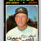 1971 O-Pee-Chee MLB #30 Phil Niekro� Atlanta Braves� V10720