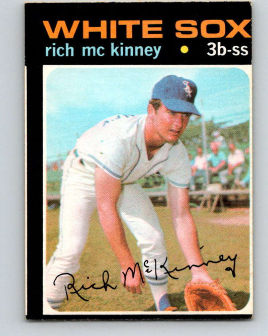 1971 O-Pee-Chee MLB #37 Rich McKinney�RC Rookie Sox� V10730