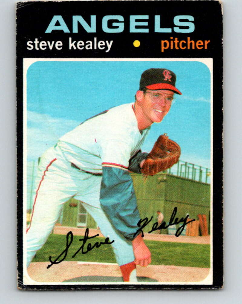 1971 O-Pee-Chee MLB #43 Steve Kealey� California Angels� V10745