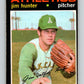 1971 O-Pee-Chee MLB #45 Jim Hunter� Oakland Athletics� V10749