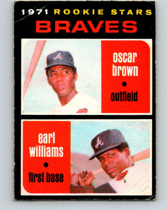 1971 O-Pee-Chee MLB #52  Brown/Williams� RC Rookie  V10762