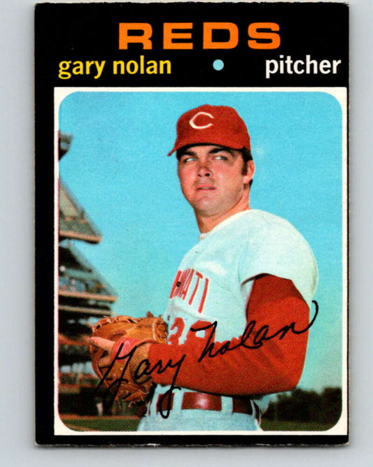 1971 O-Pee-Chee MLB #75 Gary Nolan� Cincinnati Reds� V10798