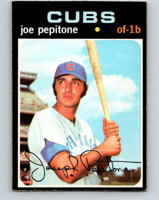 1971 O-Pee-Chee MLB #90 Joe Pepitone� Chicago Cubs� V10811