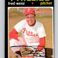 1971 O-Pee-Chee MLB #92 Fred Wenz� Philadelphia Phillies� V10816