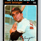 1971 O-Pee-Chee MLB #99 Mark Belanger� Baltimore Orioles� V10828