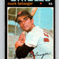 1971 O-Pee-Chee MLB #99 Mark Belanger� Baltimore Orioles� V10829