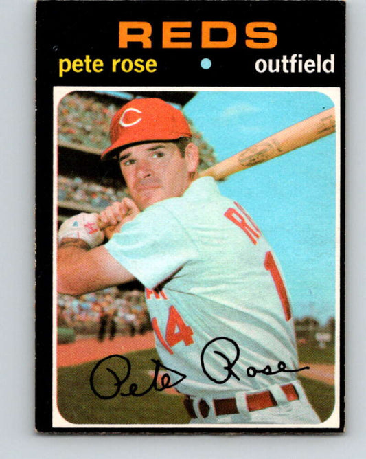 1971 O-Pee-Chee MLB #100 Pete Rose� Cincinnati Reds� V10832