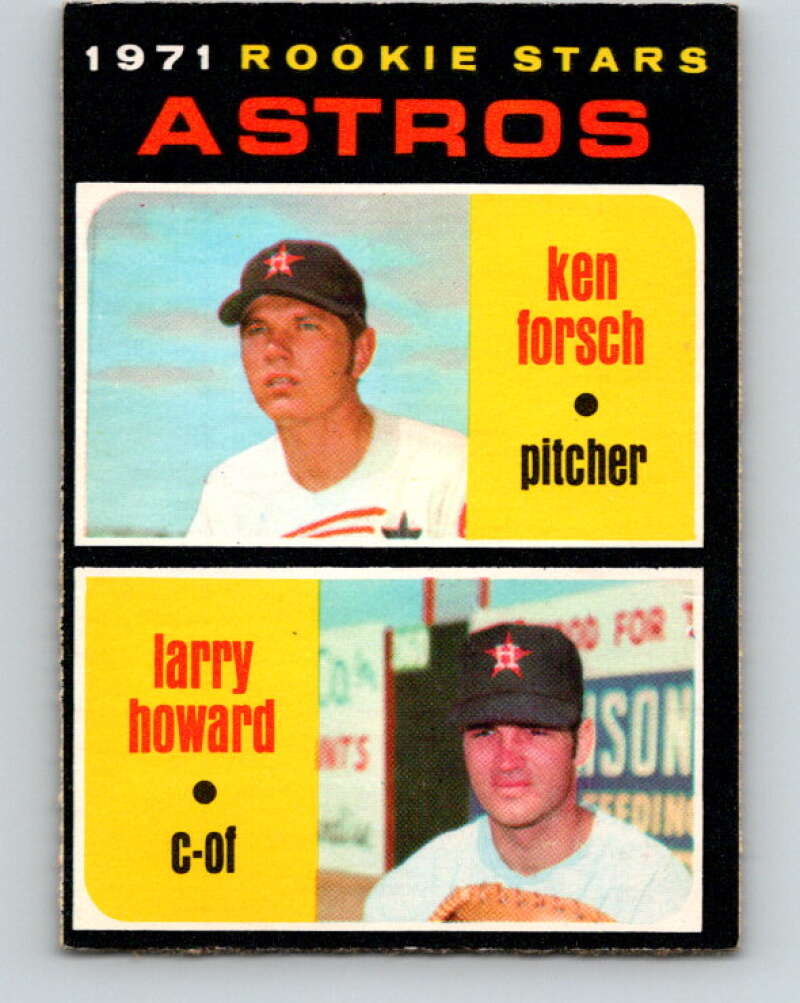 1971 O-Pee-Chee MLB #102 Forsch/ Howard� RC Rookie Houston  V10836