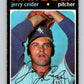 1971 O-Pee-Chee MLB #113 Jerry Crider� Chicago White Sox� V10848