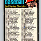 1971 O-Pee-Chee MLB #123 Checklist 133-263 � V10870