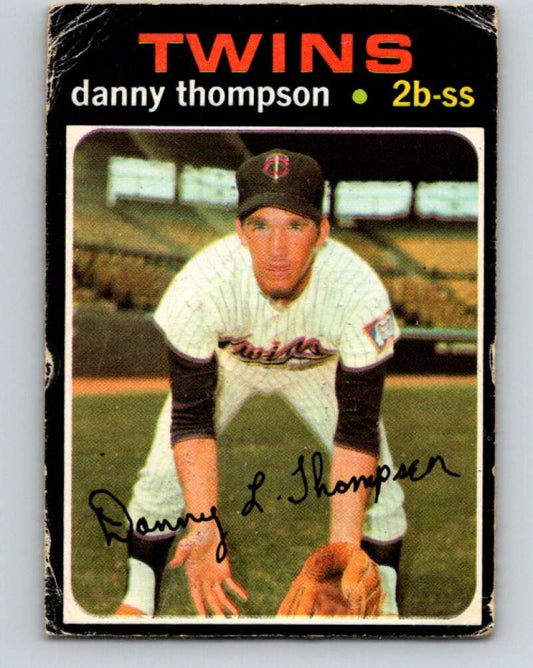 1971 O-Pee-Chee MLB #127 Danny Thompson� RC Rookie Minnesota  V10875