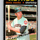 1971 O-Pee-Chee MLB #130 Denis Menke� Houston Astros� V10882