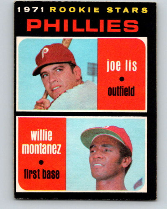 1971 O-Pee-Chee MLB #138 Lis/Montanez� RC Rookie� V10895