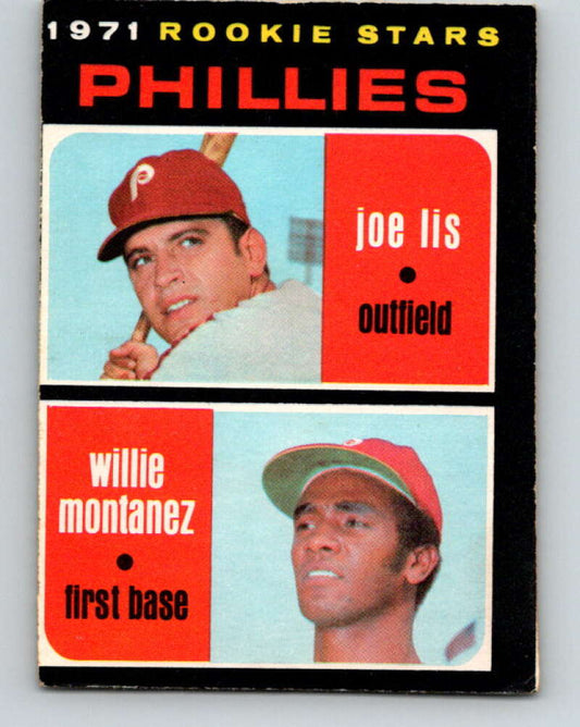 1971 O-Pee-Chee MLB #138 Lis/Montanez� RC Rookie� V10897