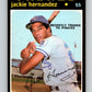 1971 O-Pee-Chee MLB #144 Jackie Hernandez� Pittsburgh Pirates� V10908