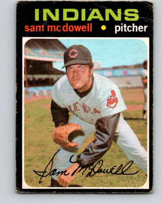 1971 O-Pee-Chee MLB #150 Sam McDowell� Cleveland Indians� V10917