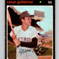 1971 O-Pee-Chee MLB #154 Cesar Gutierrez� Detroit Tigers� V10926