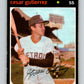 1971 O-Pee-Chee MLB #154 Cesar Gutierrez� Detroit Tigers� V10930