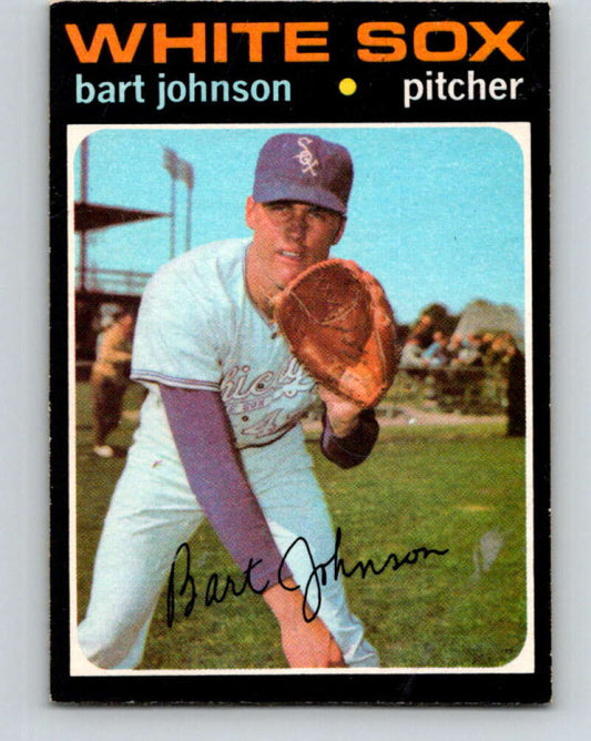 1971 O-Pee-Chee MLB #156 Bart Johnson� Chicago White Sox� V10932
