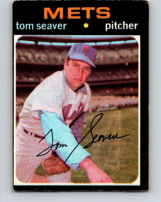 1971 O-Pee-Chee MLB #160 Tom Seaver� New York Mets� V10937