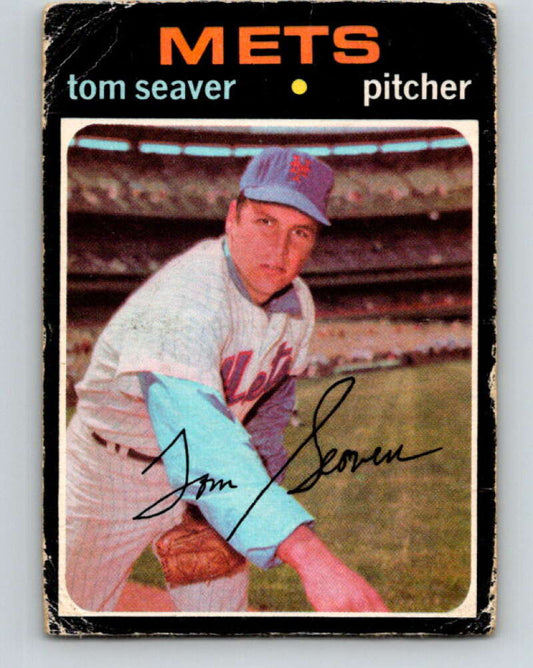 1971 O-Pee-Chee MLB #160 Tom Seaver� New York Mets� V10938