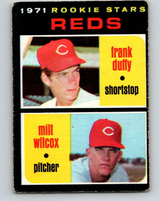 1971 O-Pee-Chee MLB #164 Duffy/Wilcox� RC Rookie Cincinnati Reds� V10947